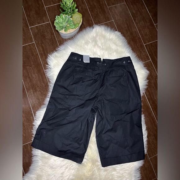 Lane Bryant Venezia black pedal pushers sz 16 - Picture 4 of 7